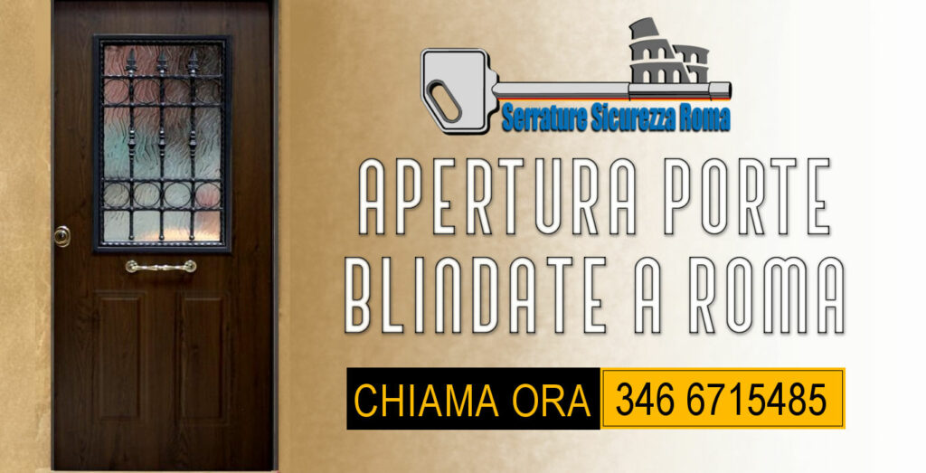 apertura porte blindate a Roma e provincia